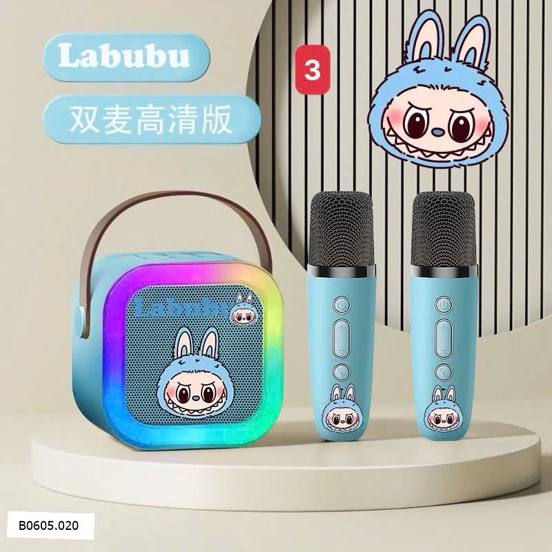 BỘ LOA KÈM 2 MIC   Sỉ 160k