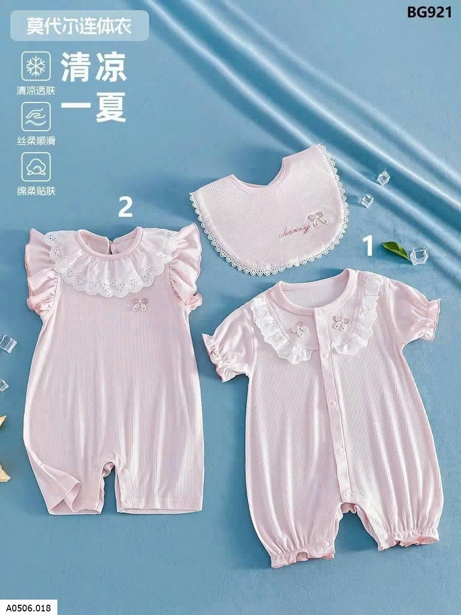 BODY HỒNG BABY SIÊU XINH CHO BÉ  Sỉ 105k