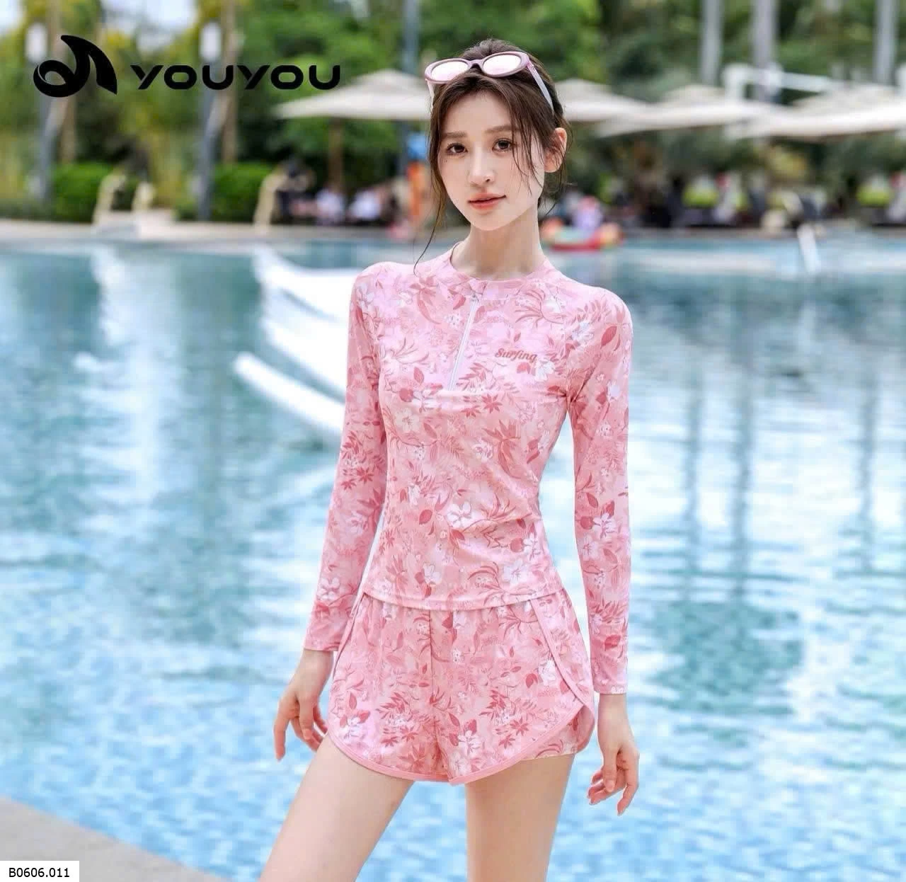 BỘ BƠI HOA DÀI TAY YOUYOU  Sỉ 190k