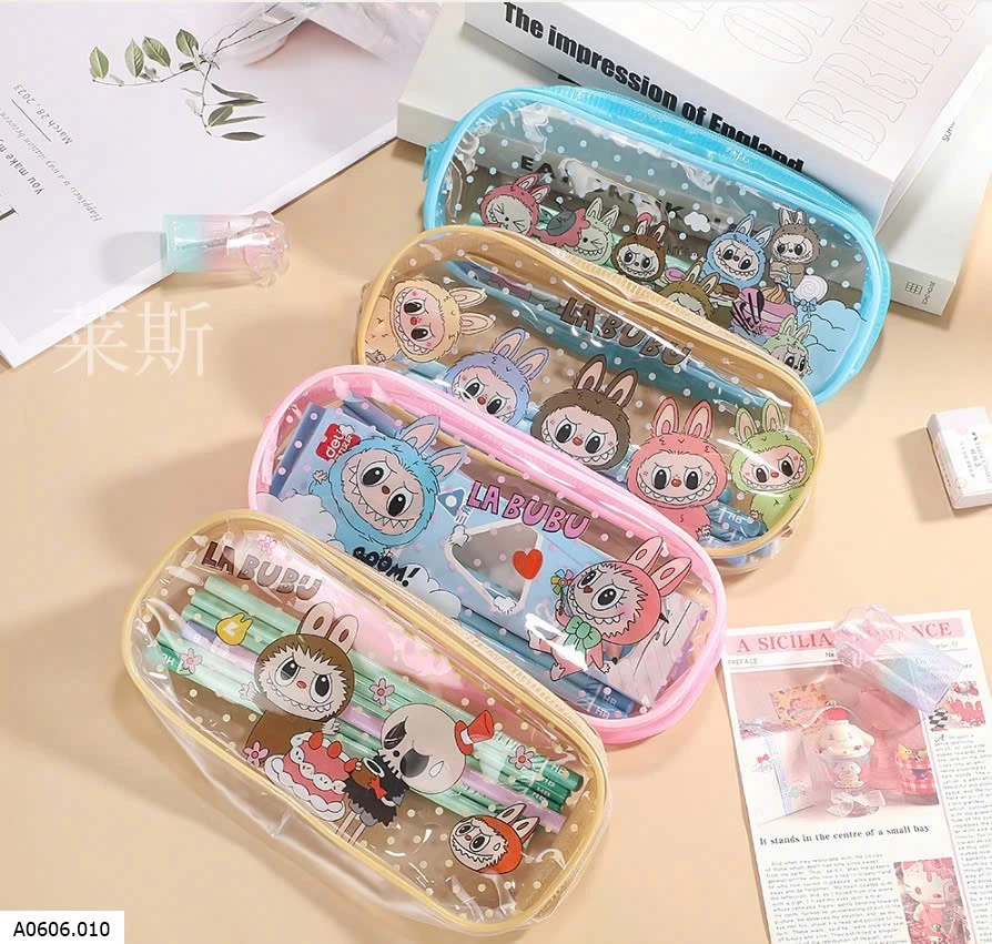 TÚI ĐỰNG BÚT LABUBU   Sỉ 23k/1 chiếc bán từ 2 chiếc