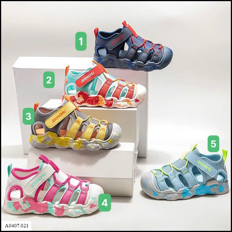SANDAL THỂ THAO CHO BÉ  Sỉ giá 141k 