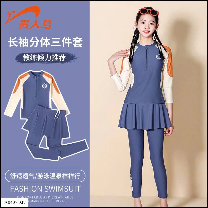 BỘ BƠI DÀI BÉ GÁI Sỉ giá 220k