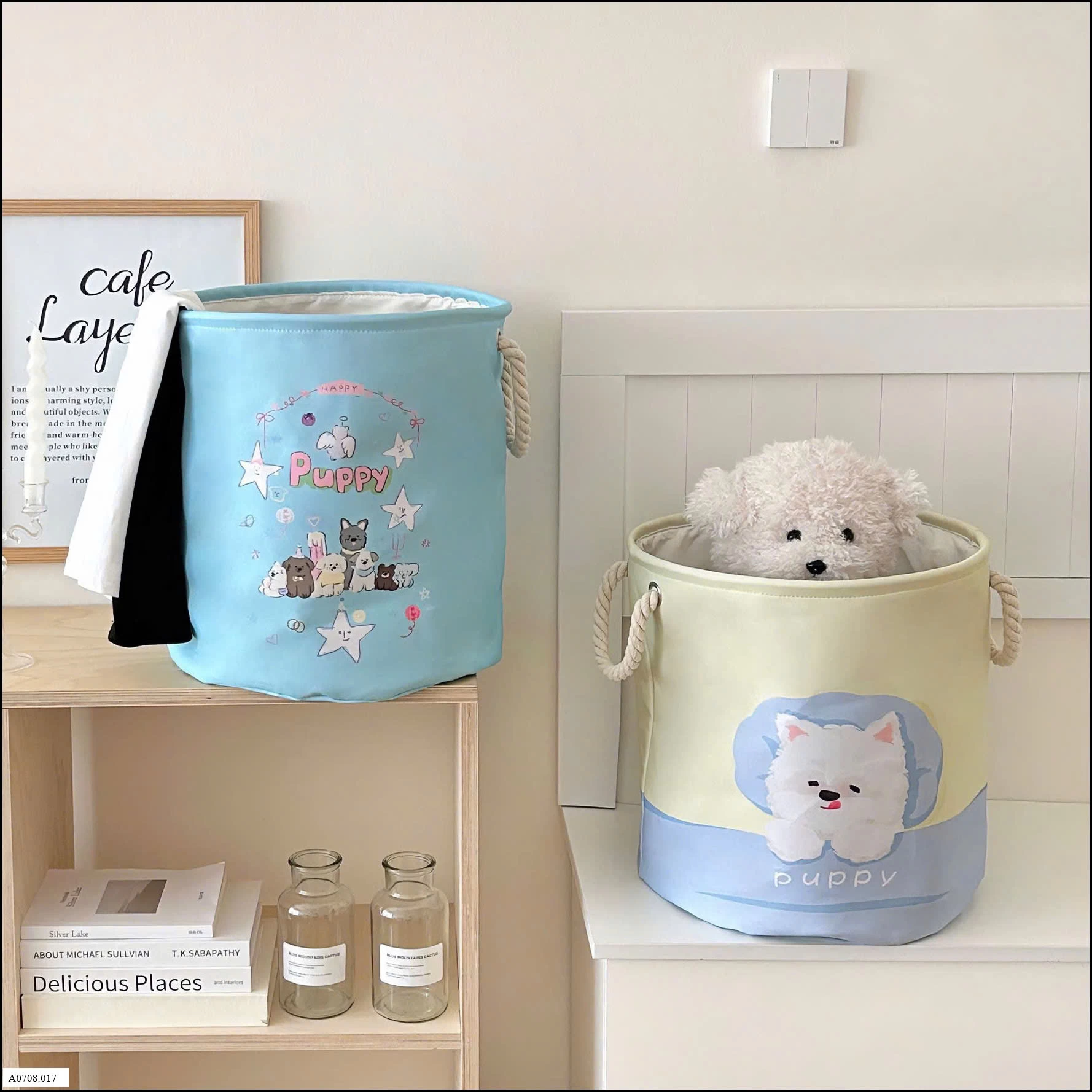 GIỎ ĐỰNG QUẦN ÁO HOẠT HÌNH CUTE   Giá sỉ 88k