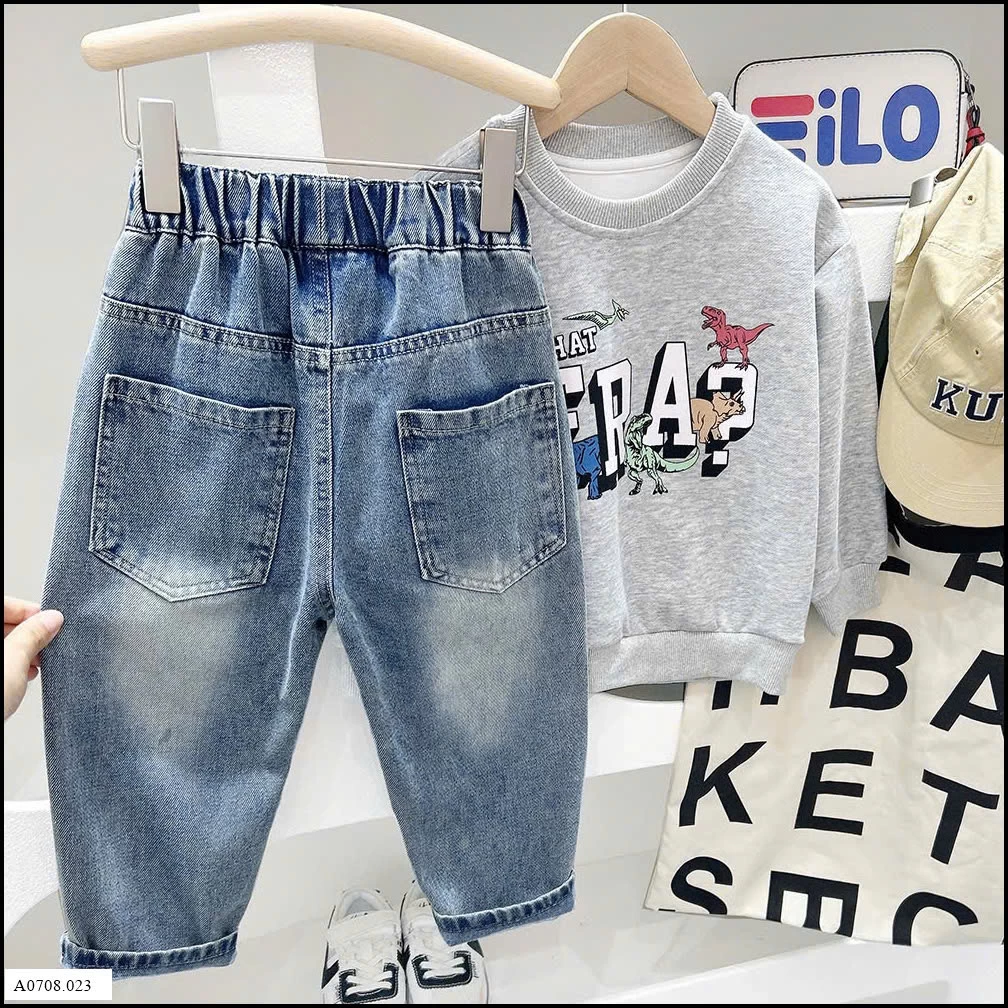 BST QUẦN JEANS BÉ TRAI HÃNG KACADY    Giá sỉ 130ka
