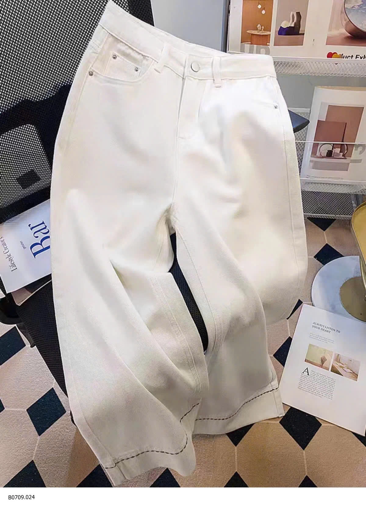 QUẦN JEAN ỐNG RỘNG    Giá sỉ 160k