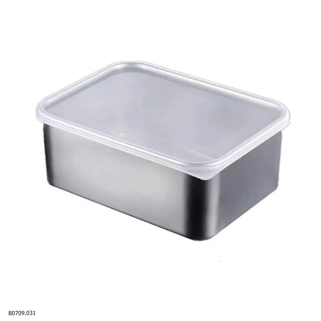 SET 10 HỘP INOX KÈM NẮP NHỰA   Giá sỉ 72k
