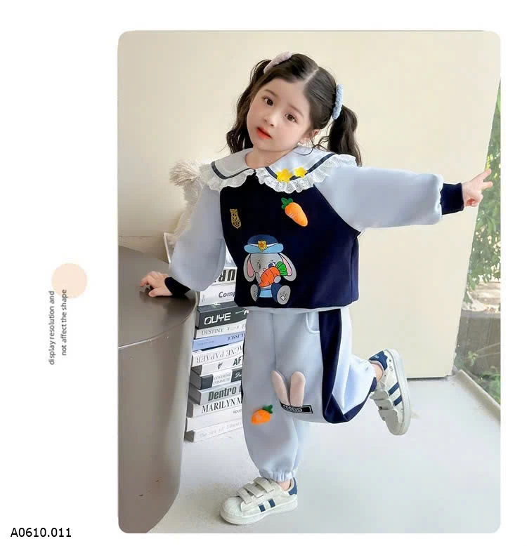 SET NỈ VOI CỔ BÈO Giá sỉ 251k