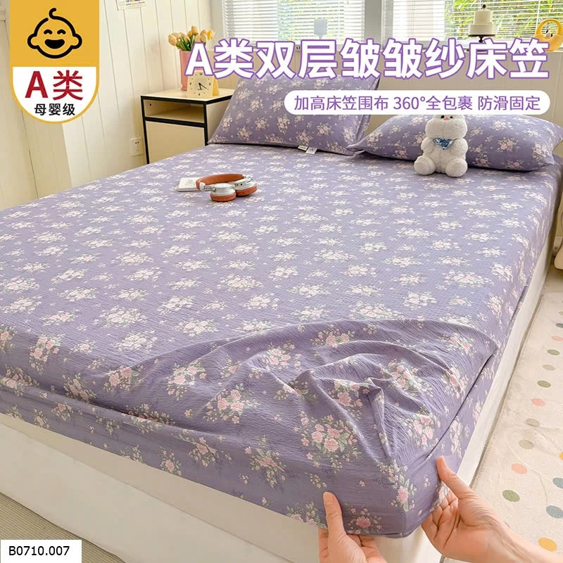 SET Ga giường chất  Cotton Hàn Cao cấp   Giá sỉ 1m5 x 2m    150k  1m8 x 2m   160k  2m  x 2m2   175k
