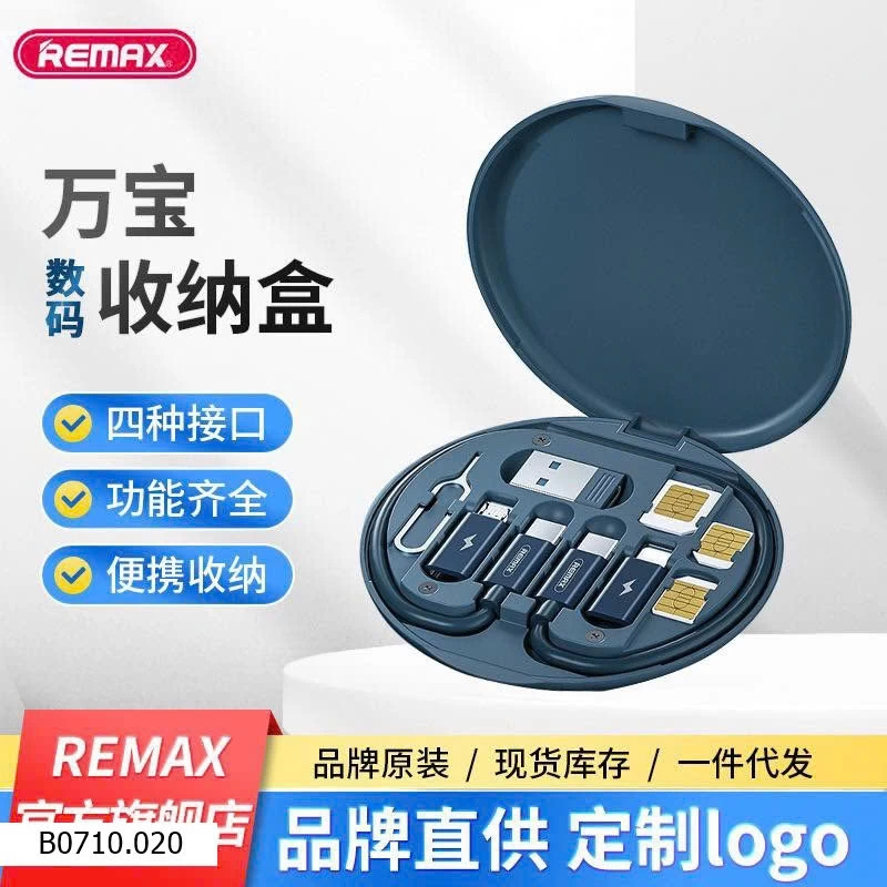 Bộ cáp sạc đa năng Remax RC 190 Giá sỉ 100k