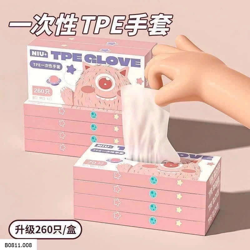 GĂNG TAY TPE NIU+   Giá sỉ 89k/1 set 2h