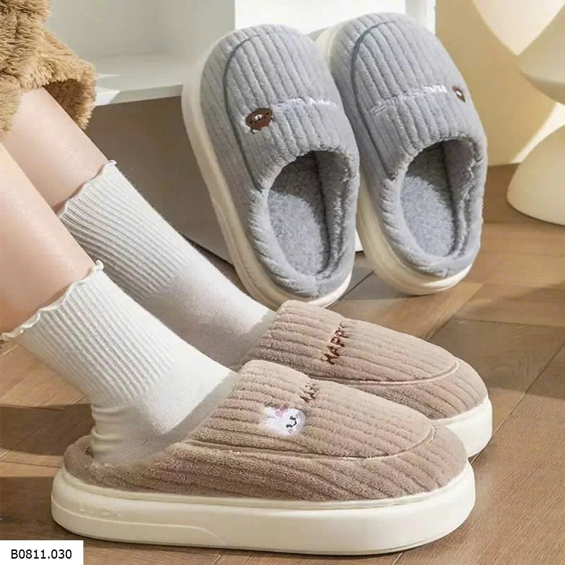 Dép bông đi trong nhà mùa đông   Giá sỉ 42k