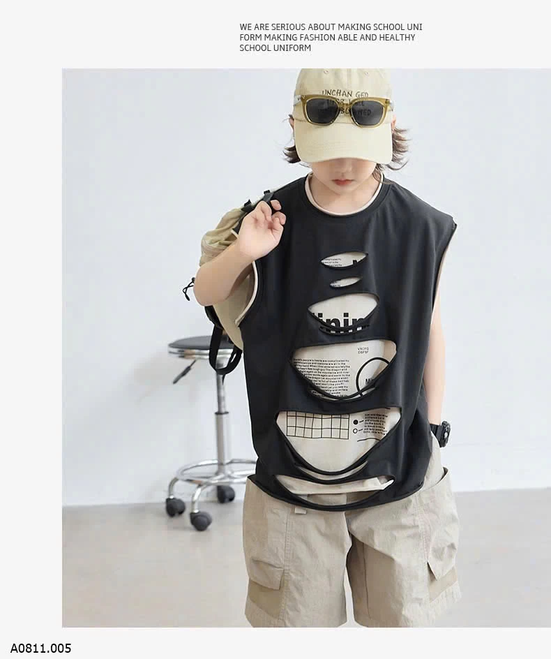 ÁO TANKTOP RÁCH CÁ TÍNH  Giá sỉ 141k