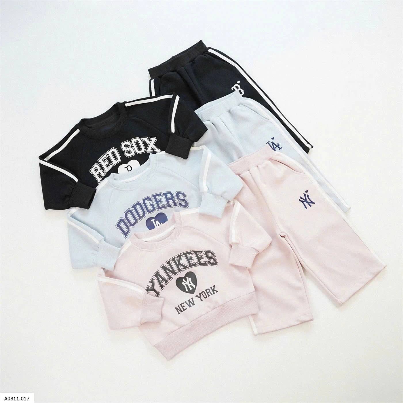 BỘ NỈ CHỮ THỂ THAO BG   Giá sỉ 267k