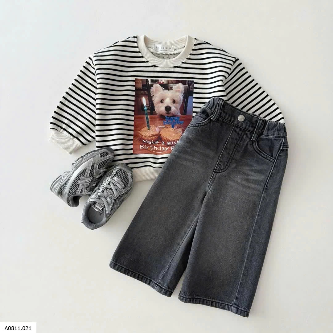 QUẦN JEAN SUÔNG CHO BÉ  Giá sỉ 165k