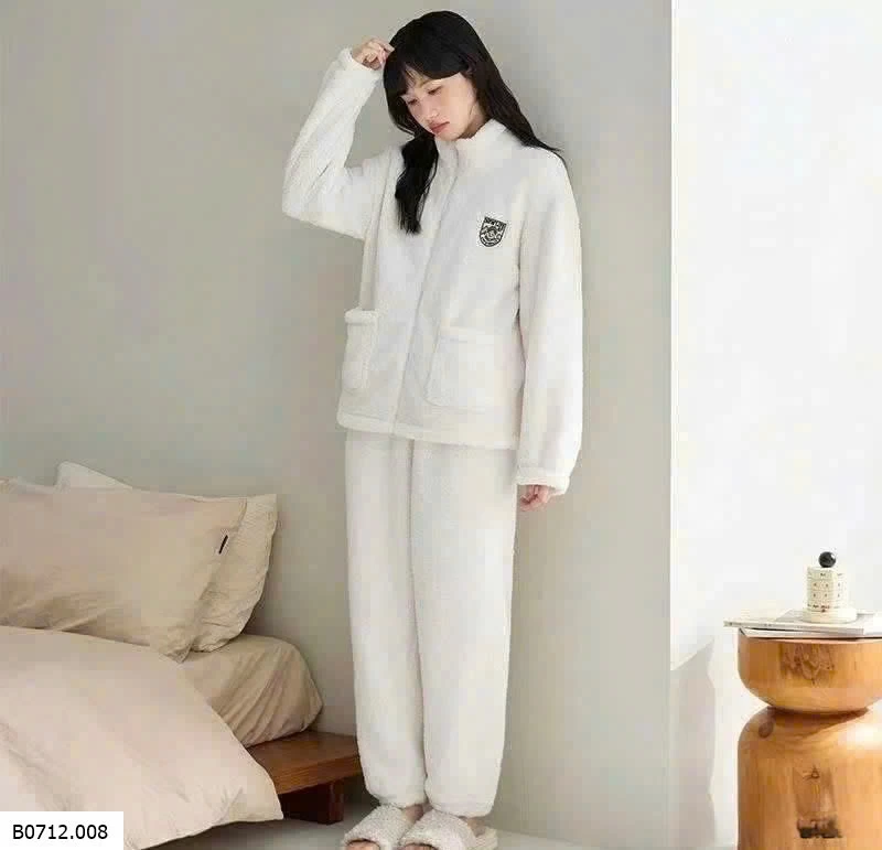  BỘ MẶC NHÀ LÔNG MỀM SIÊU ẤM  Giá sỉ 180k