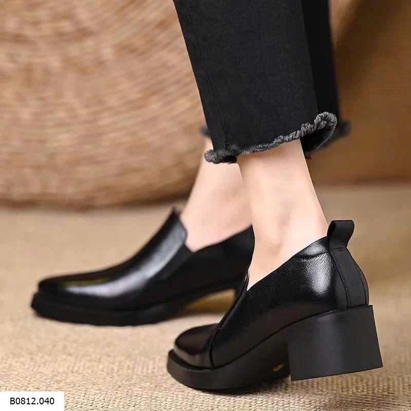 GIÀY LƯỜI ĐẾ CAO MŨI NHỌN  Giá sỉ 160k