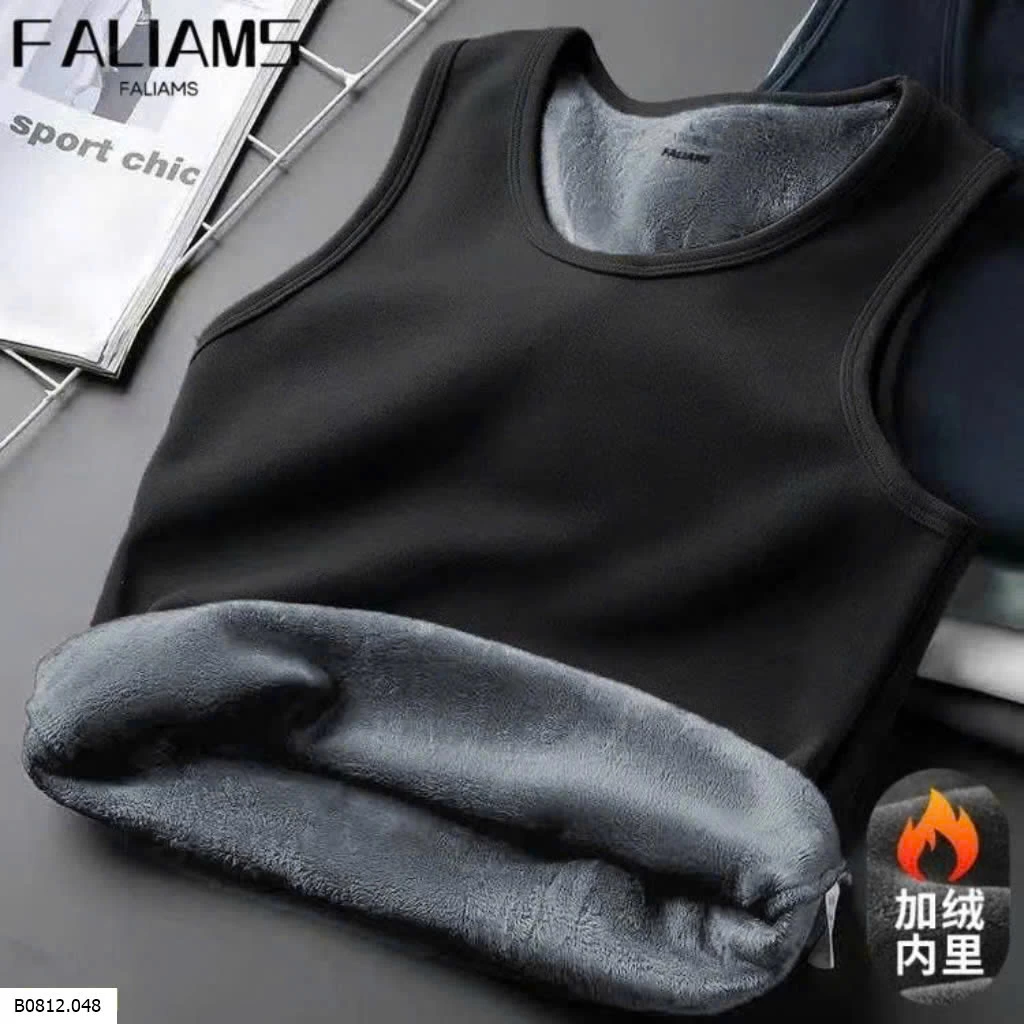 ÁO GIỮ NHIỆT SÁT NÁCH LÓT LÔNG FALIAMS Giá sỉ 90k