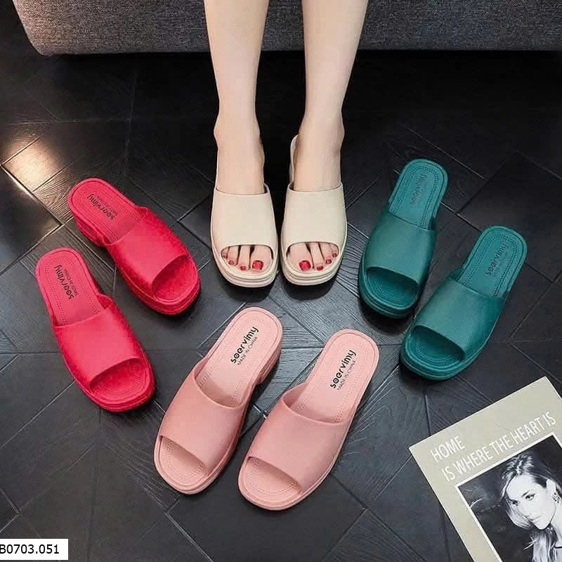 DÉP NHỰA ĐẾ XUỒNG NỮ Sỉ 85k 