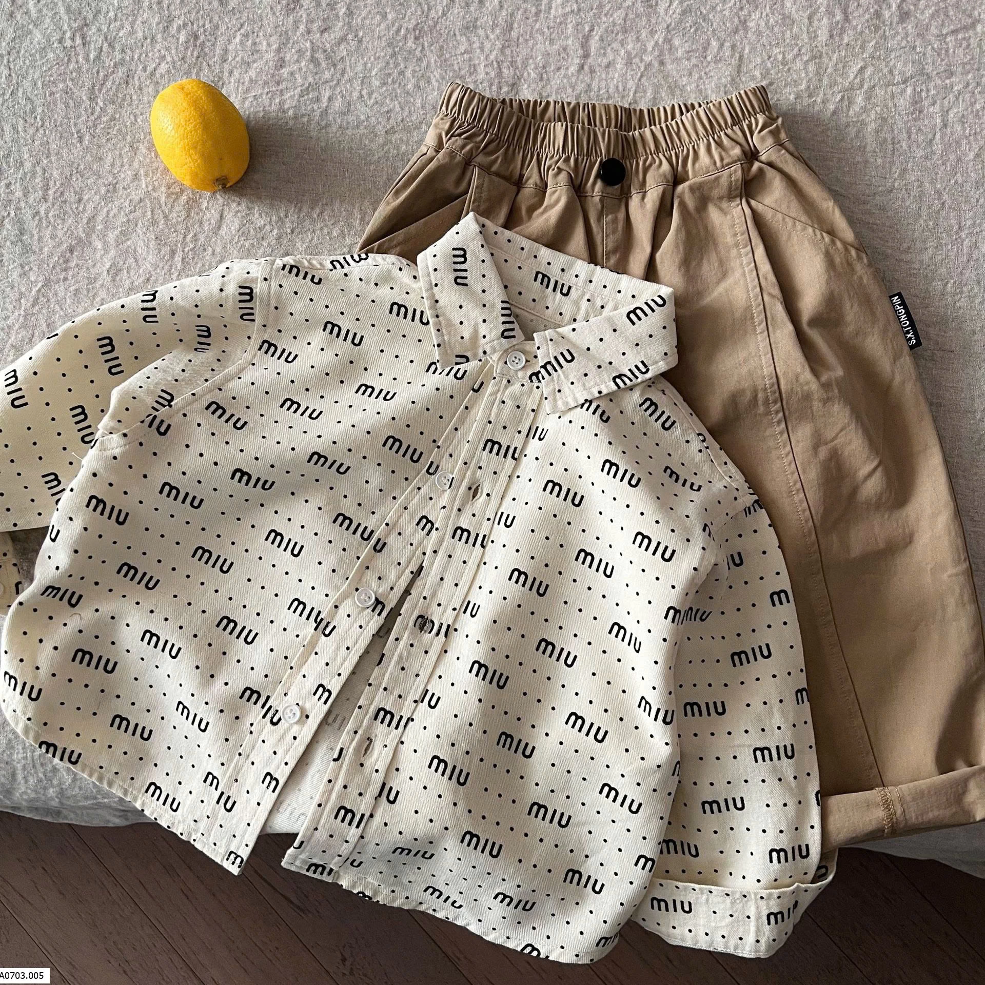 SƠ MI MIU VINTAGE Sỉ  131k