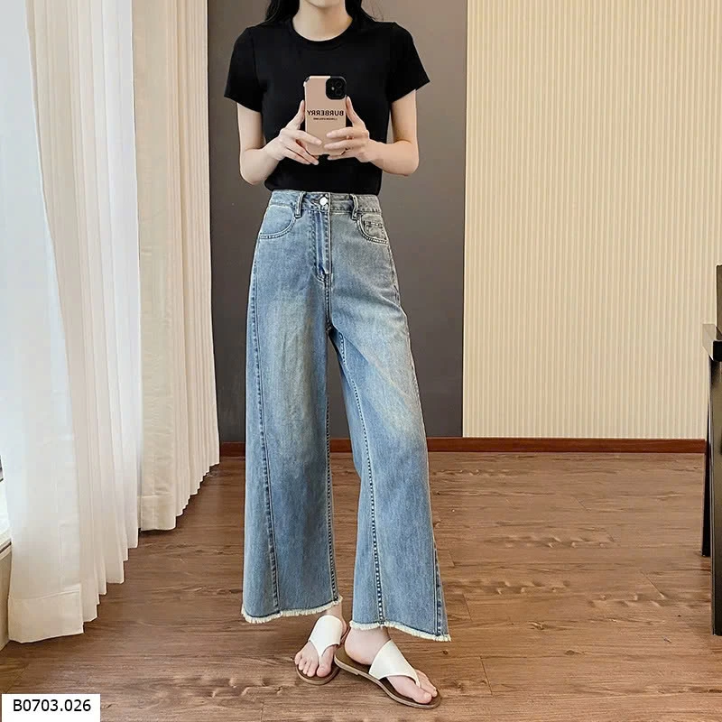  QUẦN JEAN LỬNG NỮ XK Sỉ 167k 