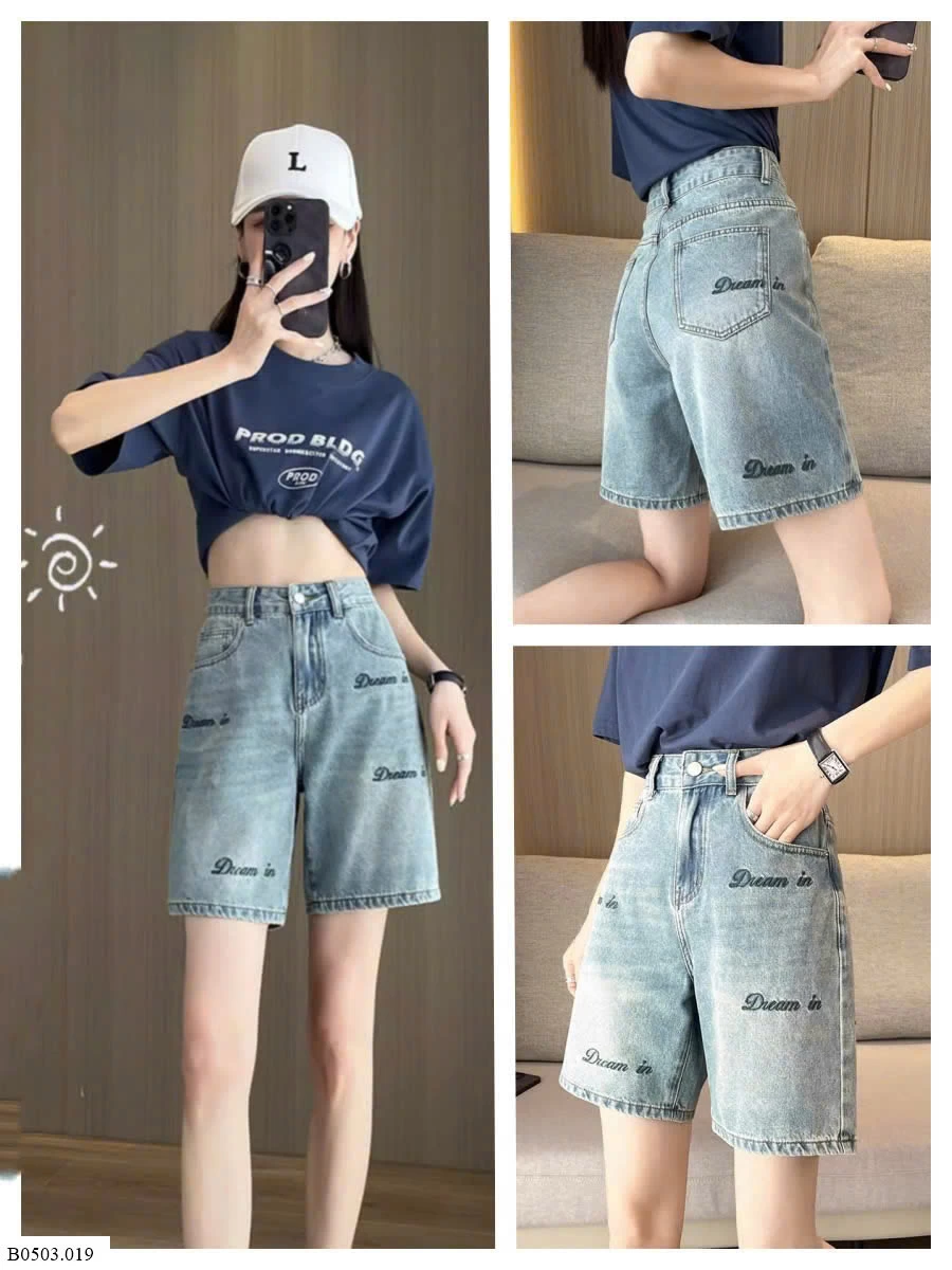 QUẦN SHORT JEANS NGỐ  CHO NỮ  Sỉ 140k