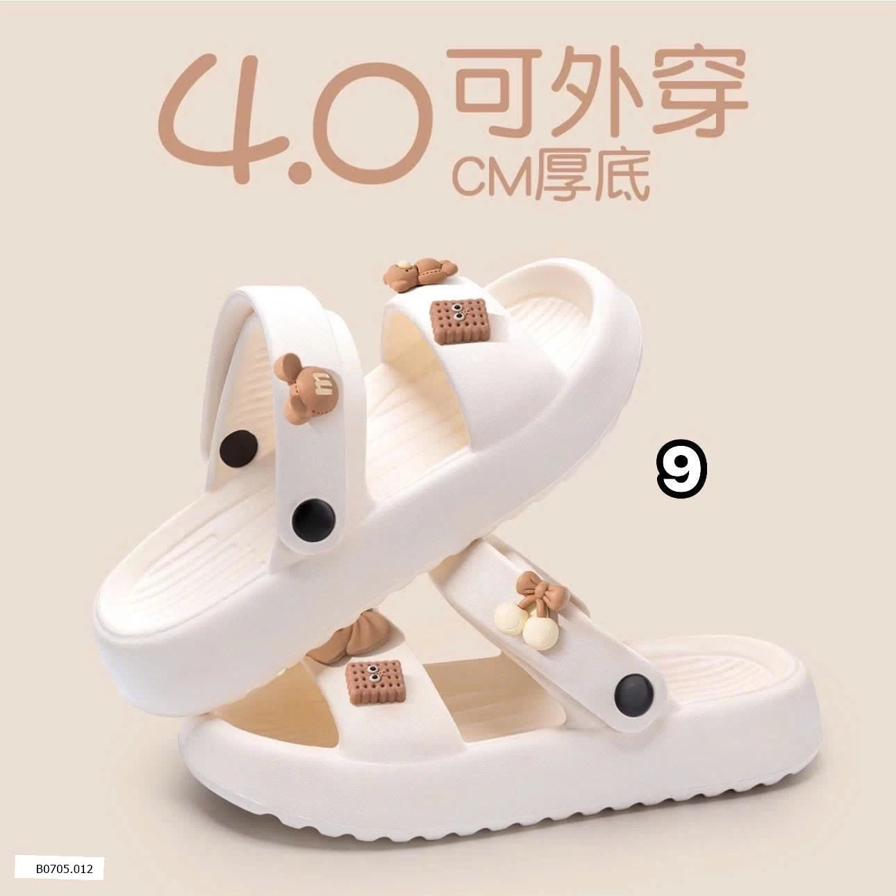 DÉP, SANDAL ĐẾ DÀY Sỉ 60k