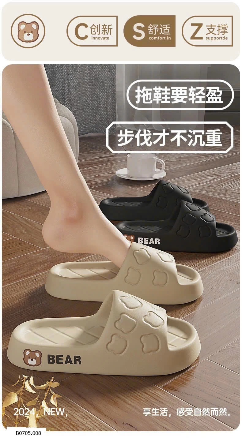 Dép nhà Bear Sỉ 30k/1 đôi bán từ 2 đôi 