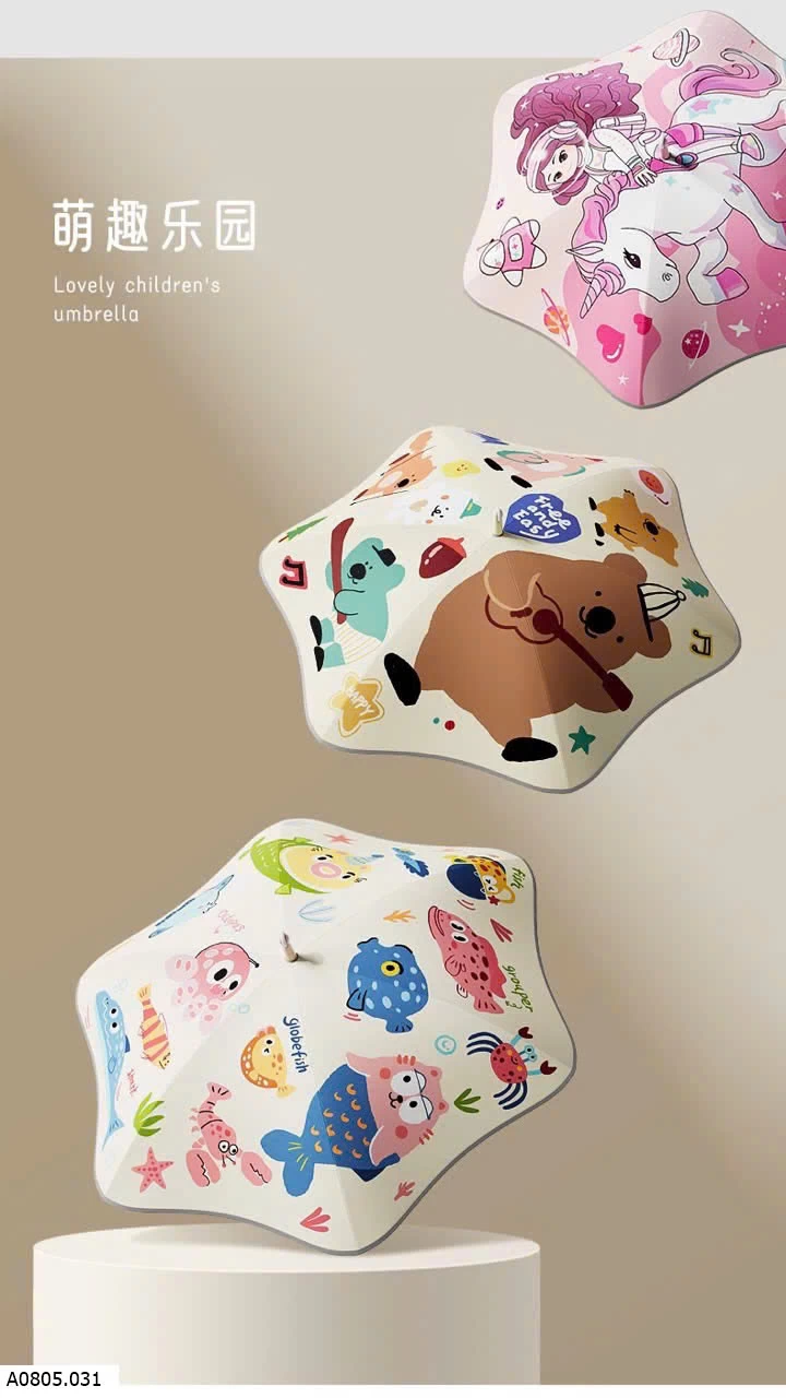 Ô CẦM TAY HOẠT HÌNH  Sỉ 120k