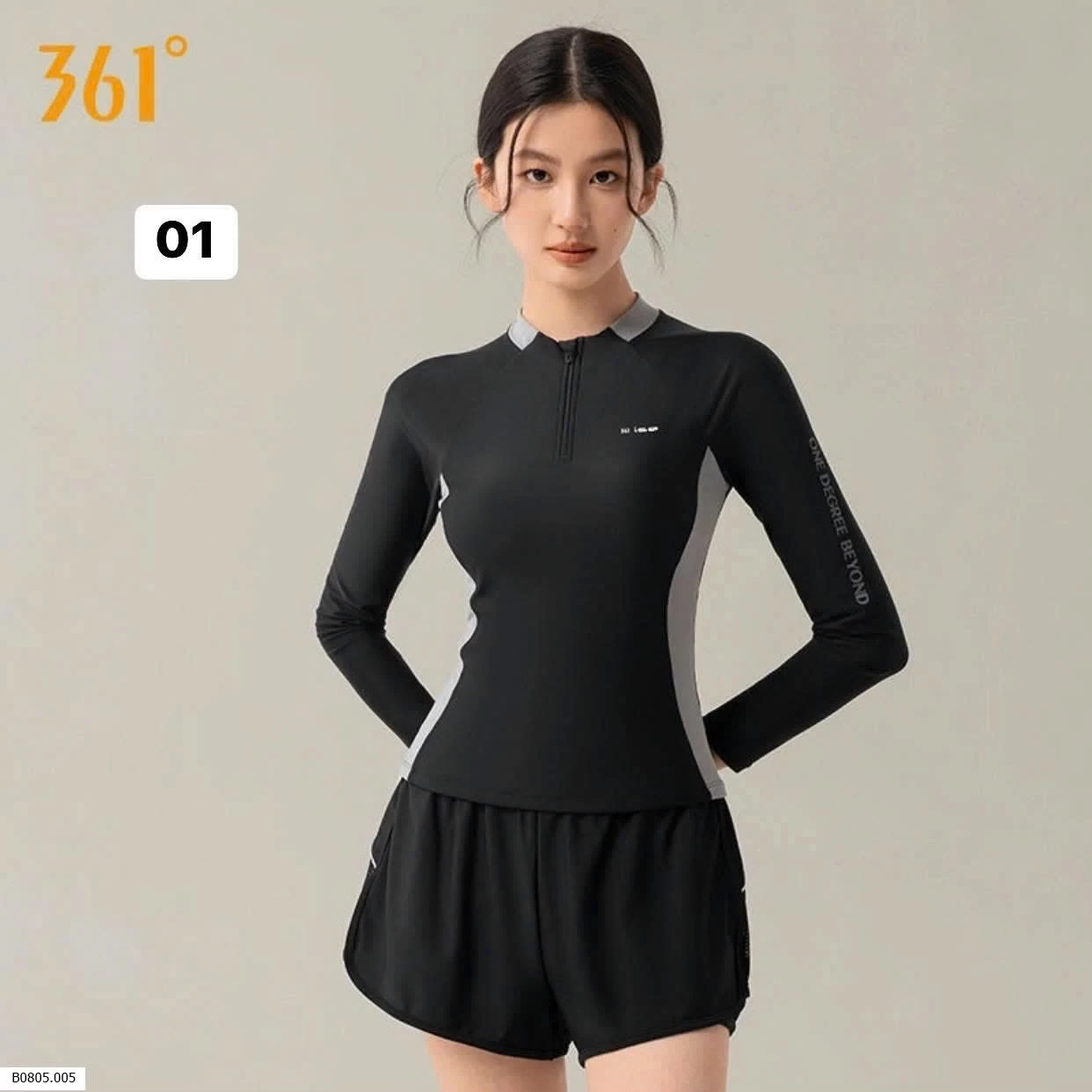 BỘ BƠI DÀI TAY CHỐNG NẮNG NỮ HÃNG 361Sỉ 264k 