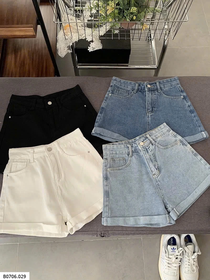 SHORT JEANS CẠP CAO   Sỉ 151k