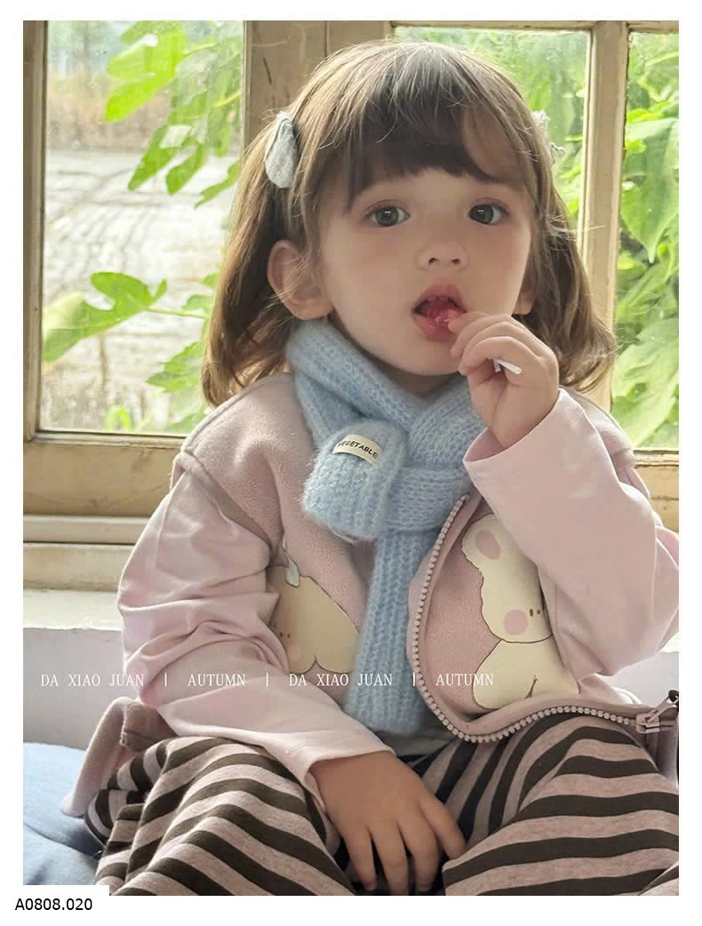 ÁO KHOÁC GILE HOẠT HÌNH CHO BÉ   Sỉ giá  sz 90-130: 120k  sz 140-150: 144k 