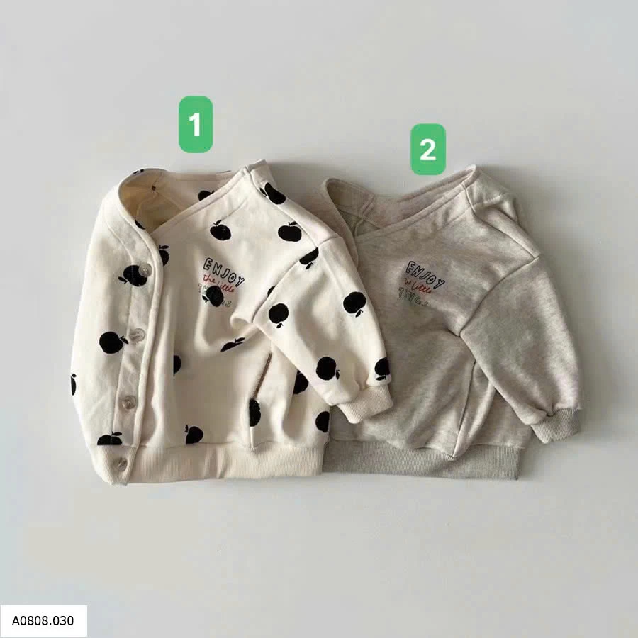 ÁO CARDIGAN HỌA TIẾT CHO BÉ   Sỉ 85k