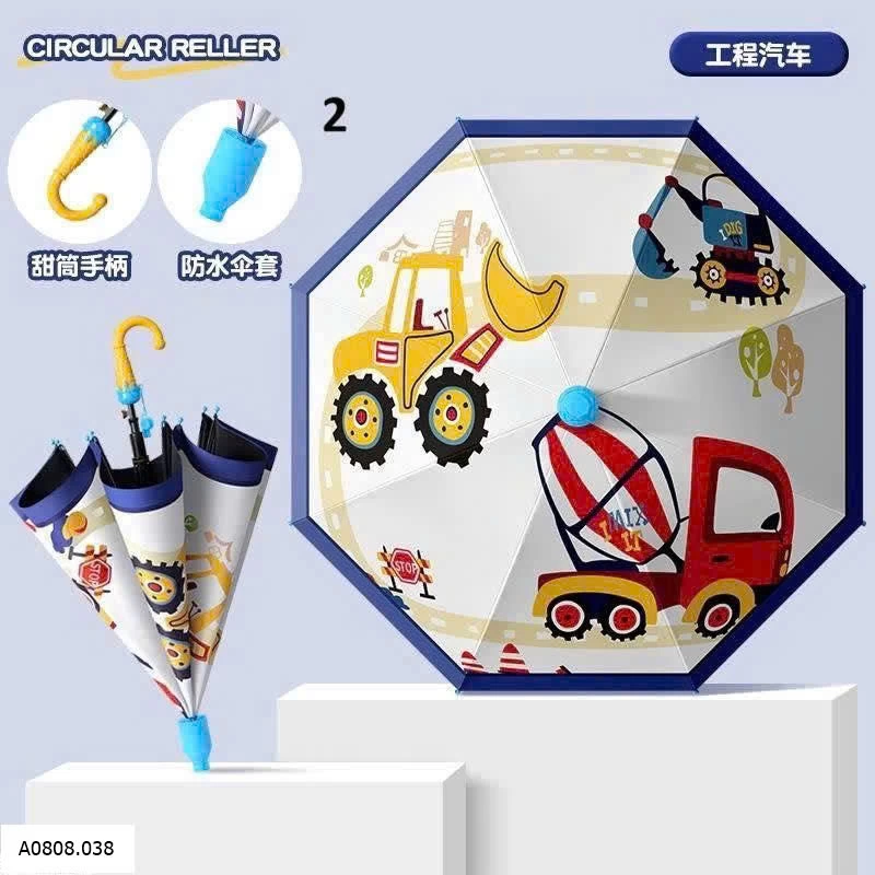 Ô CẦM TAY HOẠT HÌNH CHO BÉ   Sỉ 65k