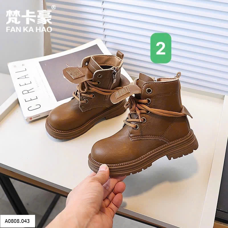 BOOT CỔ LỬNG CHO BÉ   Sỉ 119k 