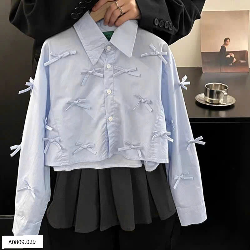 ÁO SƠ MI NƠ DÁNG CRT NINGLI   Giá sỉ 120k