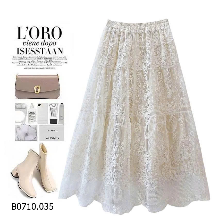 VÁY REN THÊU KIỂU HÀN ANNA   Giá sỉ 175k