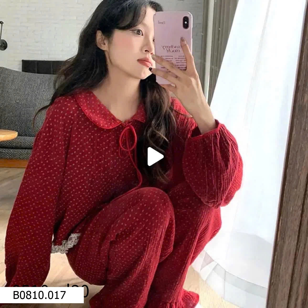 BỘ ĐỒ NGỦ HOA PHÁP  Giá sỉ 135k