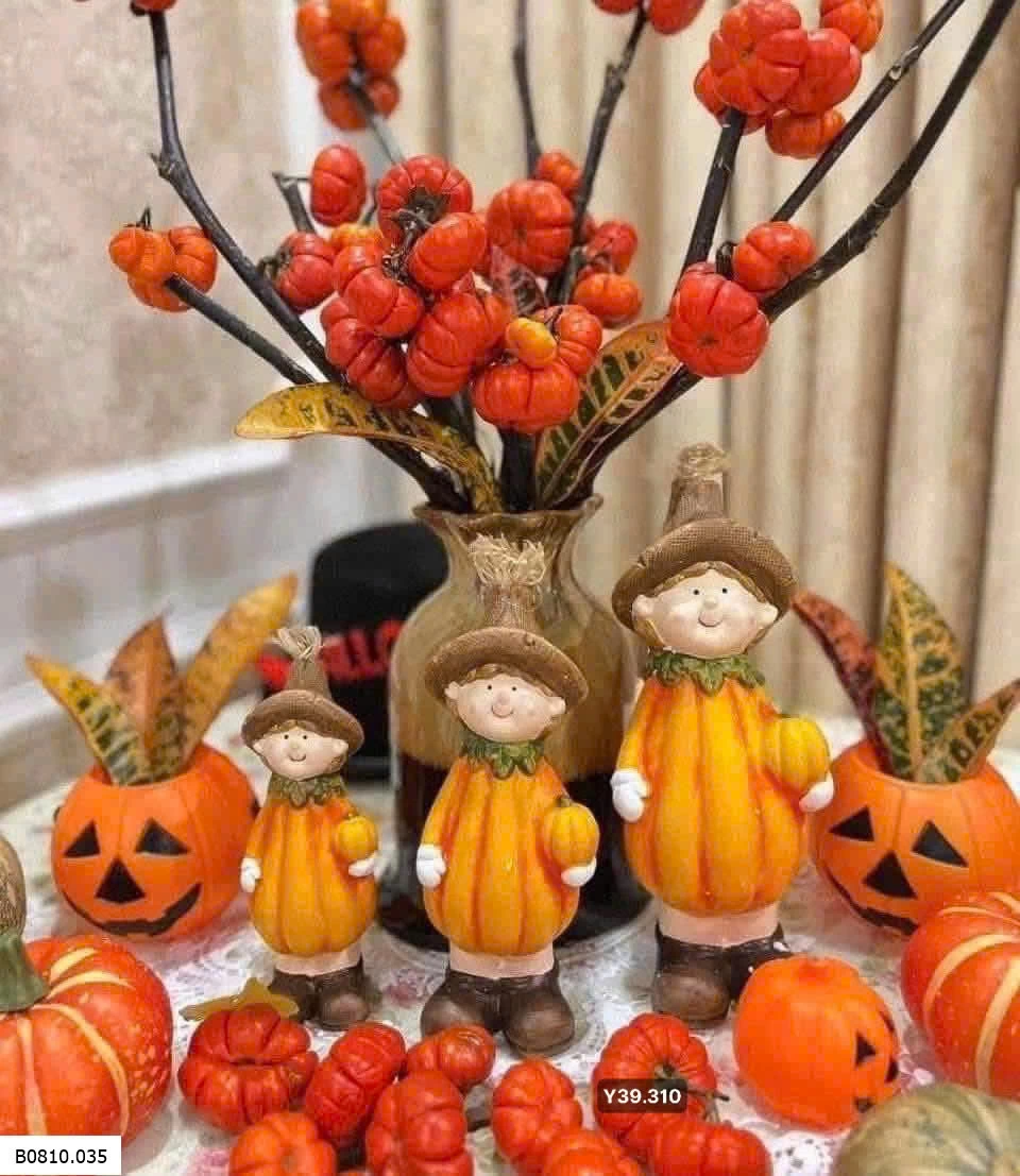 Bộ 3 bí ngô đáng yêu xỉu  Giá sỉ 210k