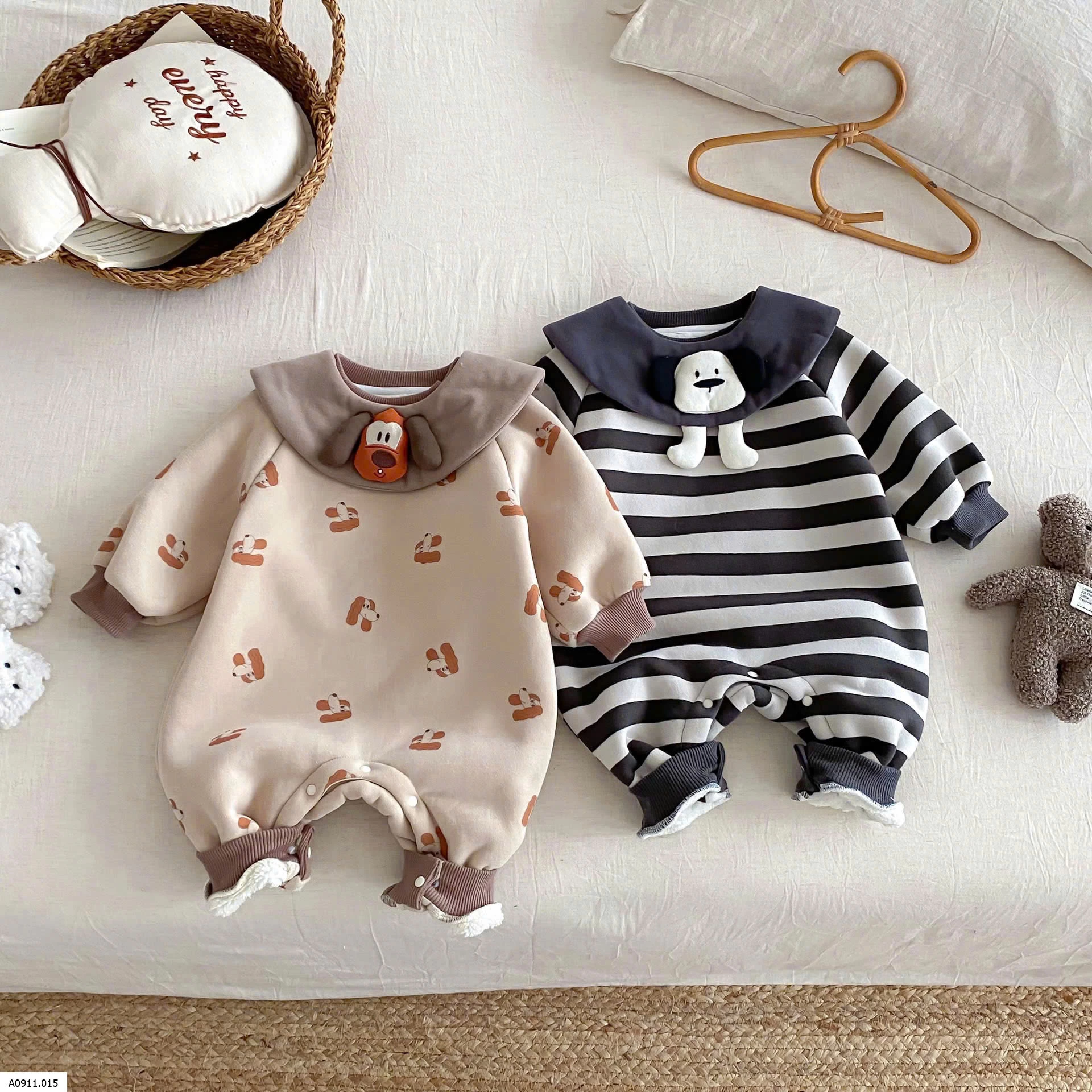 BODY CÚN KÈM YẾM CHO BÉ   Giá sỉ số 1: 210k  số 2: 195k