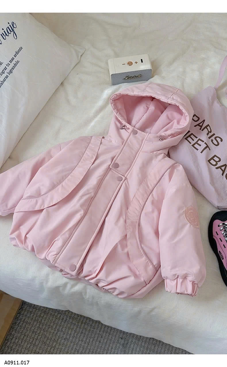 ÁO KHOÁC TRẦN BÔNG CHO BÉ  Giá sỉ 90-150: 276k  160: 286k