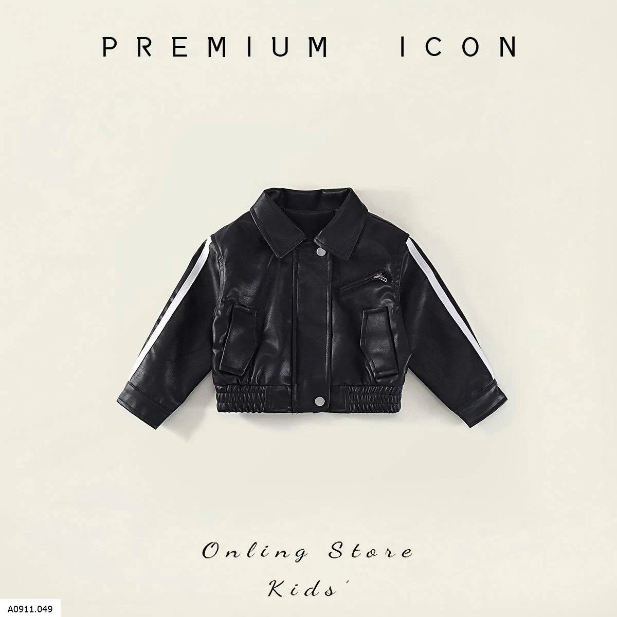 ÁO KHOÁC DA DÁNG NGẮN PREMIUM   Giá sỉ 171k