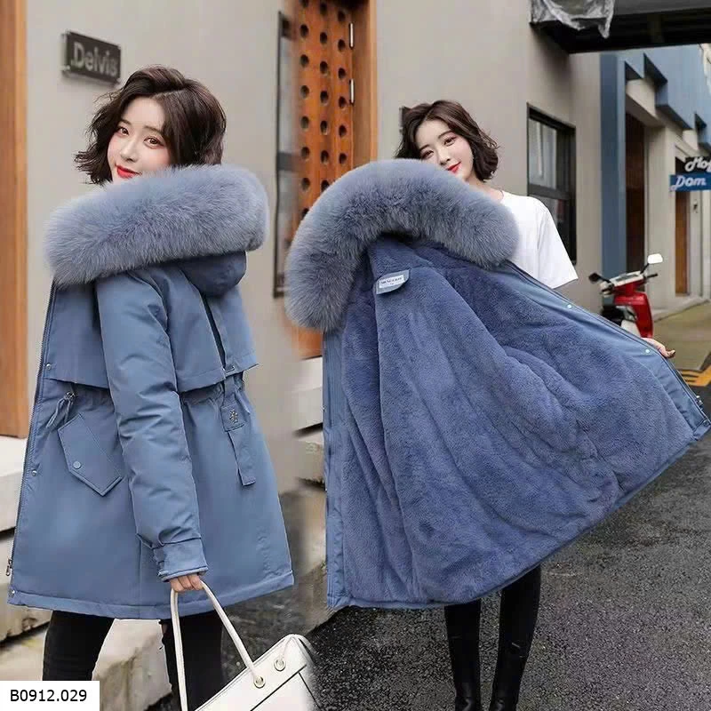 ÁO KHOÁC PARKA LÓT LÔNG CỪU CHO NỮ   Giá sỉ 280k