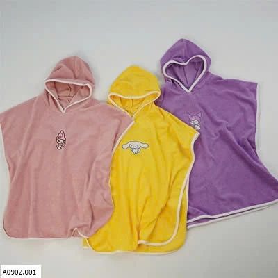 KHĂN CHOÀNG TẮM CÓ MŨ CHO BÉ  Giá sỉ như sau: size 1 : 172k  size 2 : 183k 
