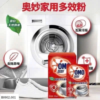 Bột tẩy vệ sinh máy giặt OMO CHÍNH HÃNG  Sỉ 80k/6 gói.
