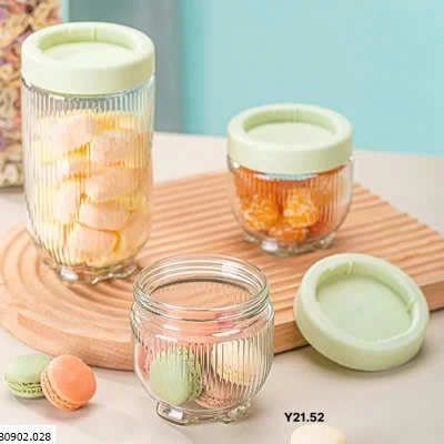 Set hũ thuỷ tinh   Sỉ 95k/1 set 6 hũ 