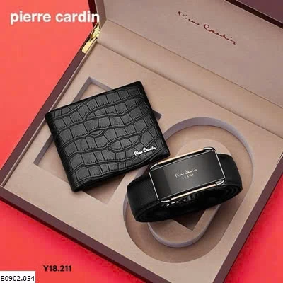 Set thắt lưng ví Dáng ngang Pierre Cardin  Sỉ 745k