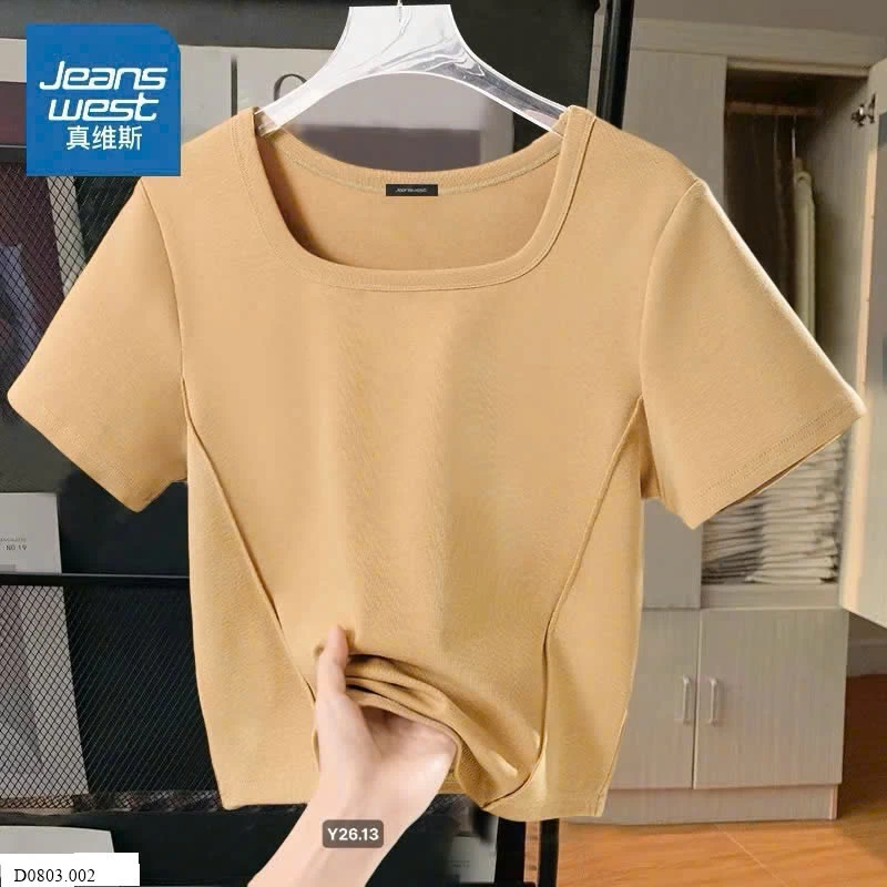 ÁO PHÔNG TRƠN  JEAN.WEST      Sỉ 125k