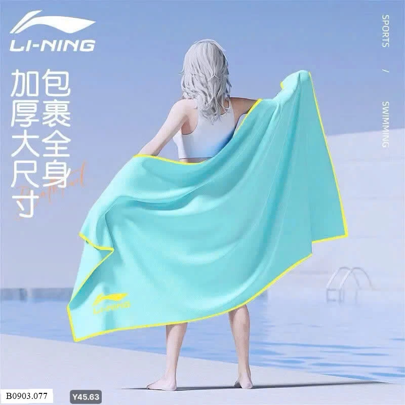 Khăn tắm Lining Sỉ 125k
