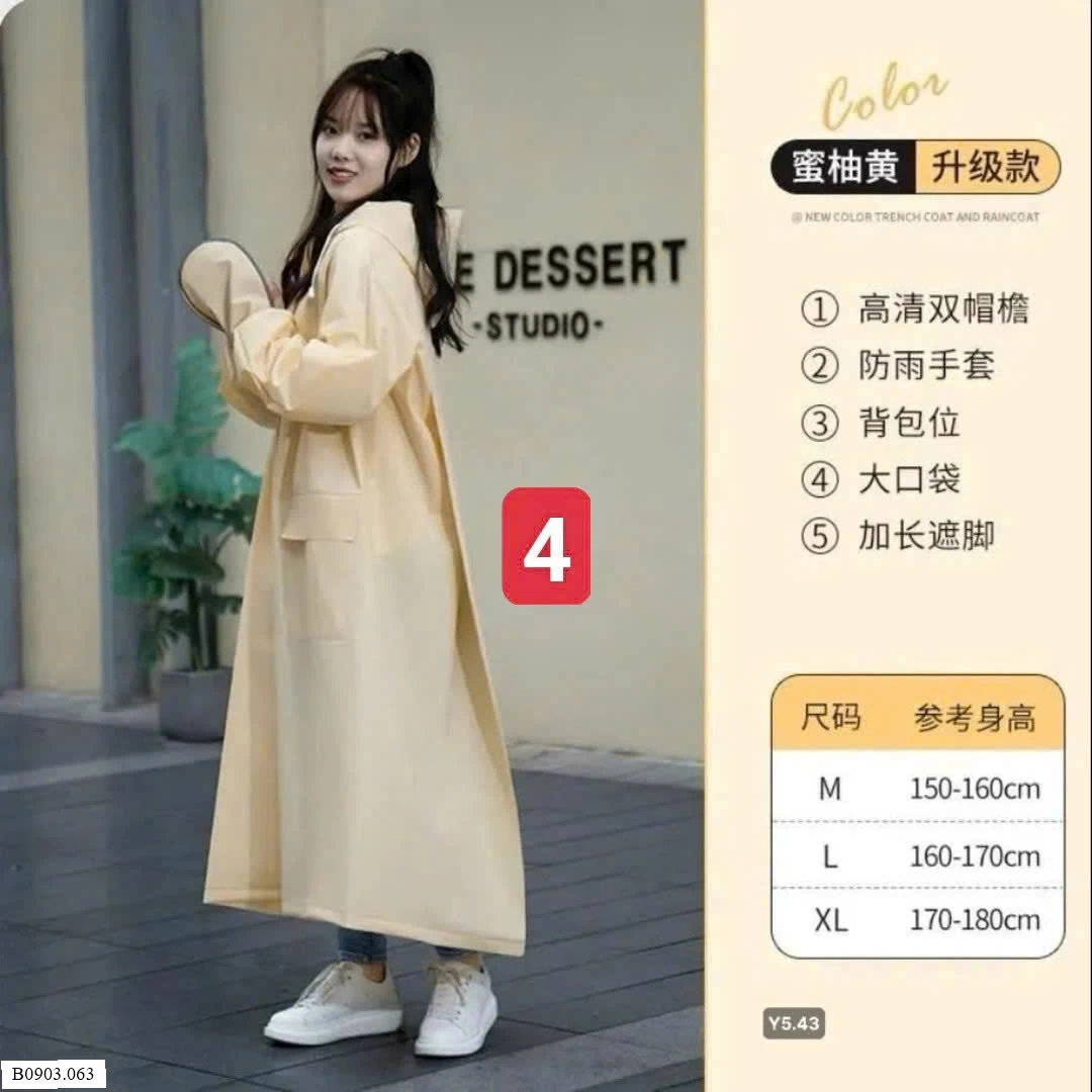 ÁO MƯA NỮ MẪU MỚI  Sỉ 110k