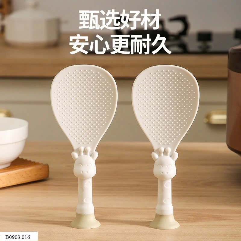 SET 2 MUÔI XỚI CƠM CÓ ĐẾ  Sỉ 24k/ 1 sét 2 chiếc như ảnh